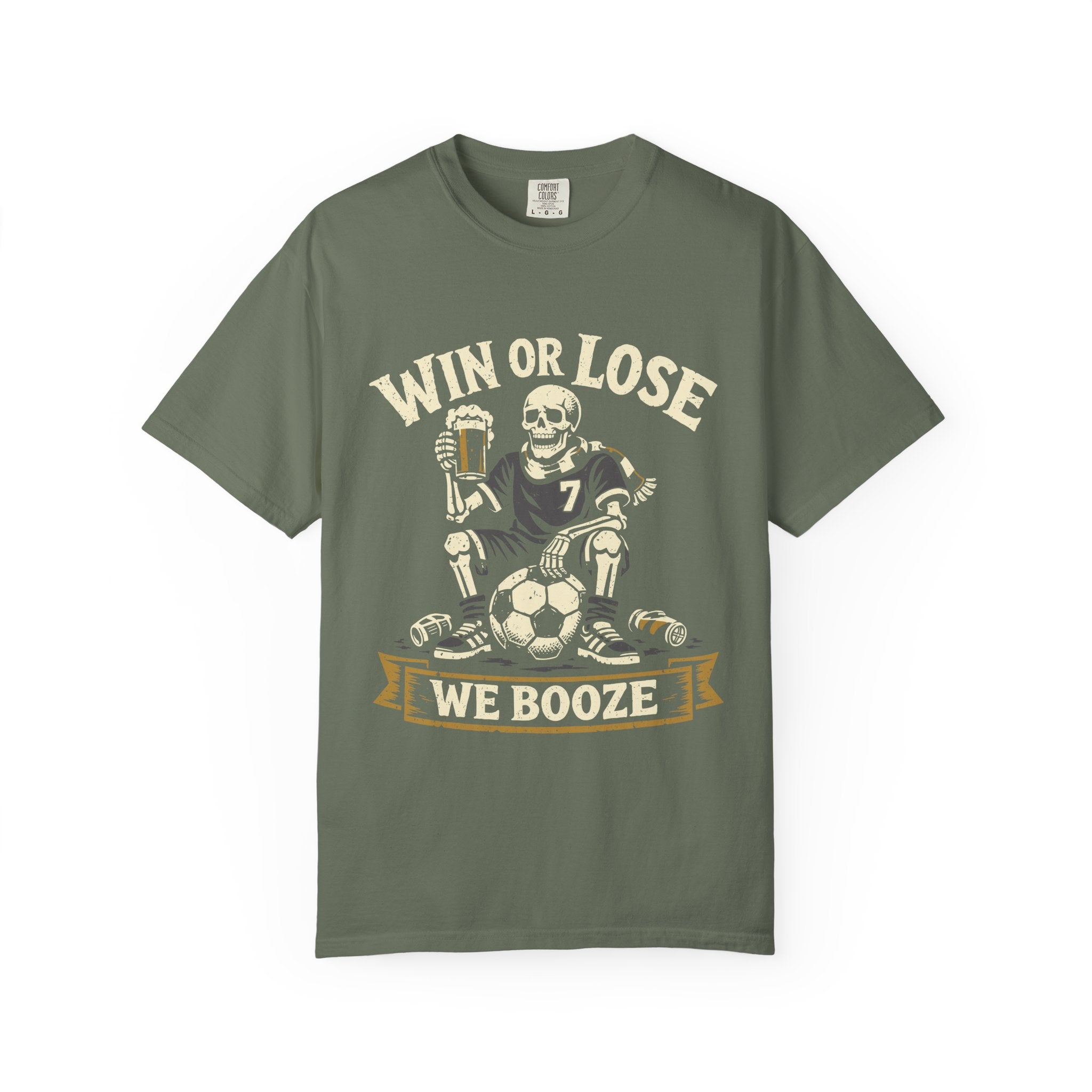 Win or Lose We Booze T-Shirt