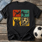 Retro Pop Art Soccer T-Shirt
