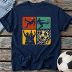 Retro Pop Art Soccer T-Shirt