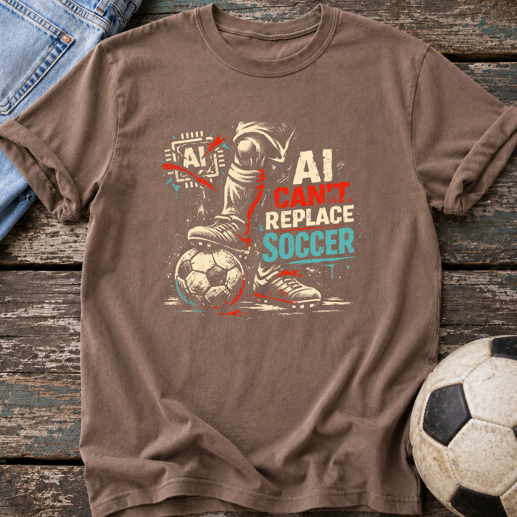 AI Can't Replace Soccer T-Shirt