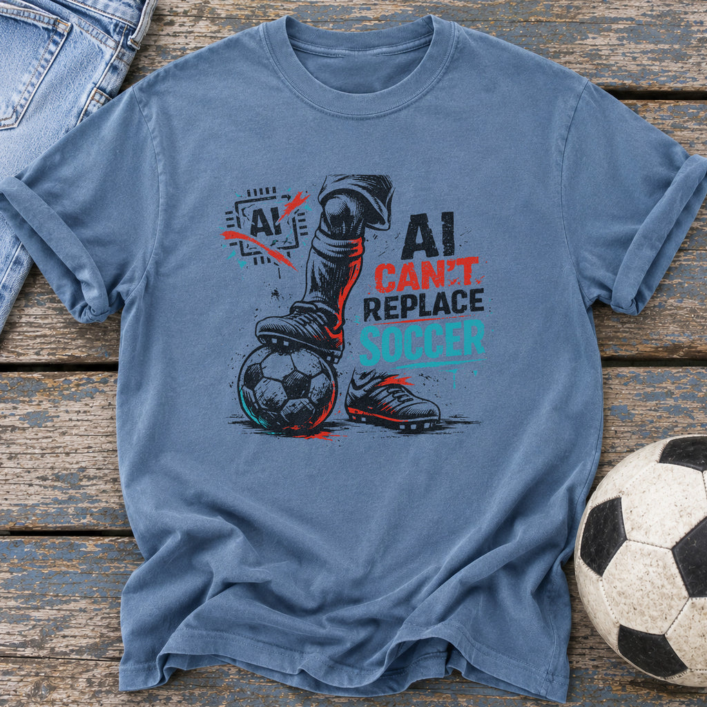 AI Can't Replace Soccer T-Shirt