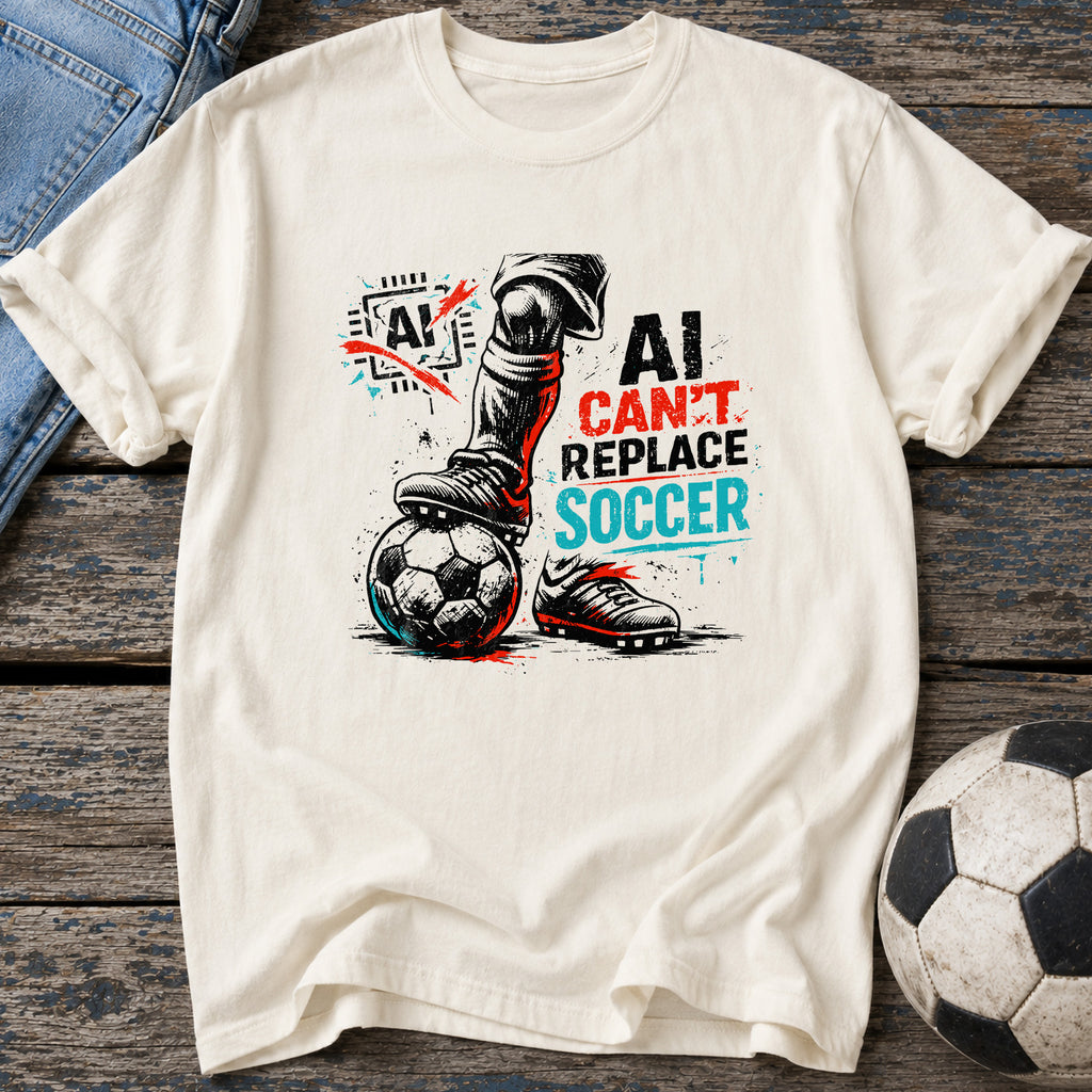 AI Can't Replace Soccer T-Shirt
