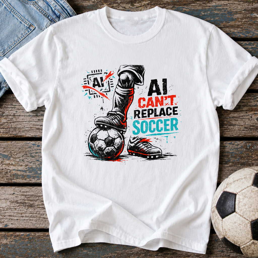 AI Can't Replace Soccer T-Shirt