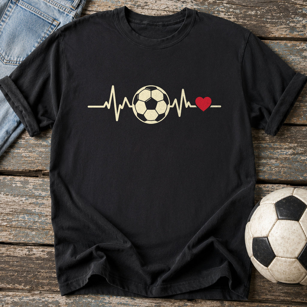 Soccer Heartbeat T-Shirt