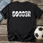 Soccer Stencil T-Shirt