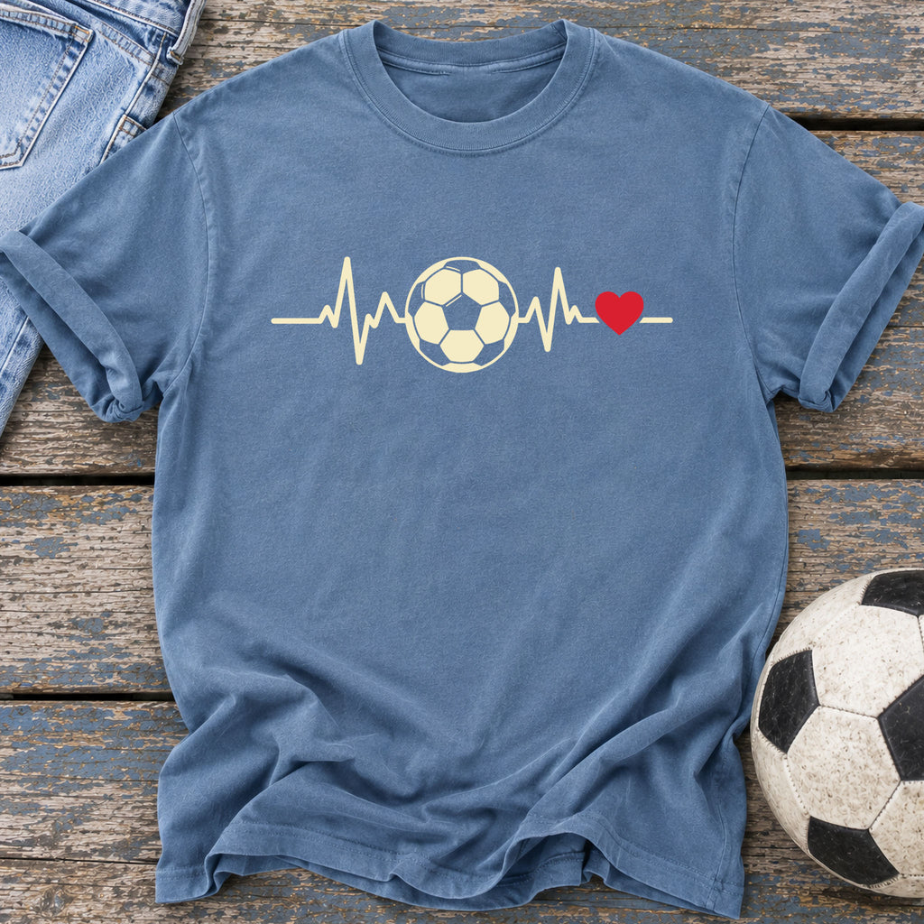 Soccer Heartbeat T-Shirt