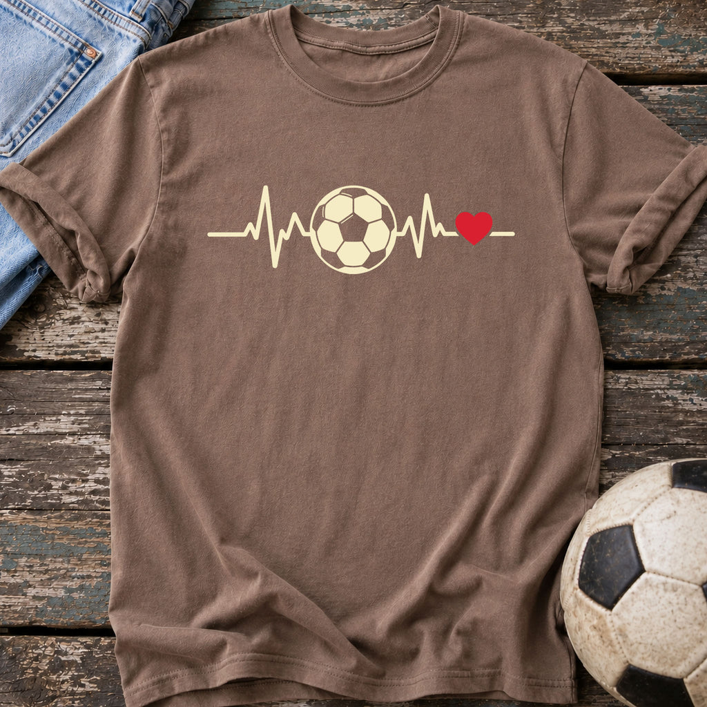 Soccer Heartbeat T-Shirt