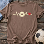 Soccer Heartbeat T-Shirt