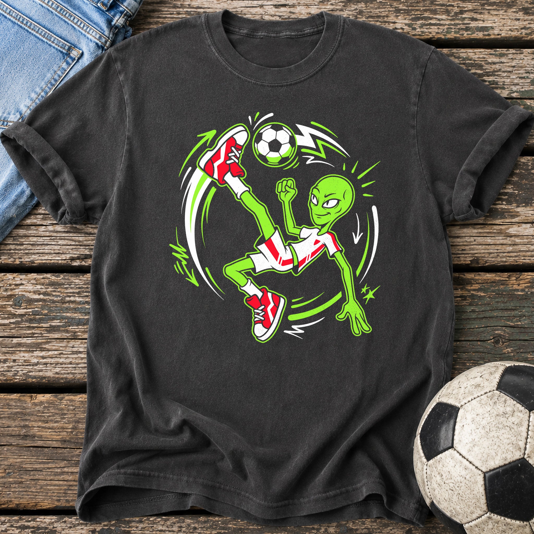 Alien Bicycle Kick T-Shirt