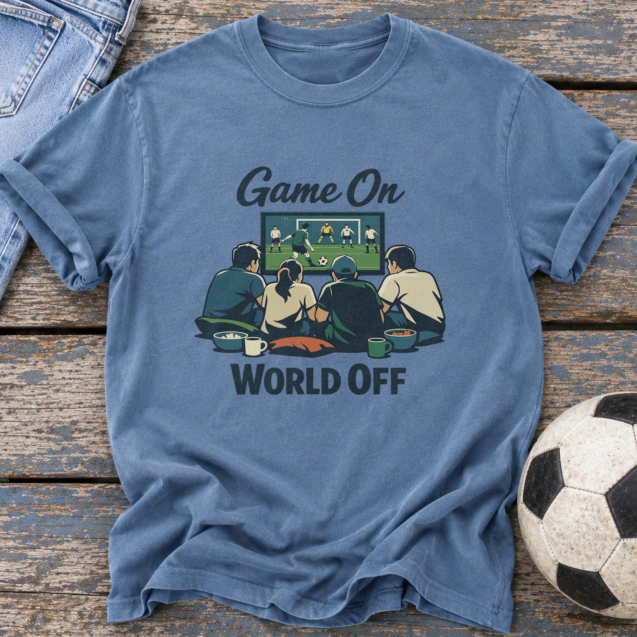 Game On World Off T-Shirt