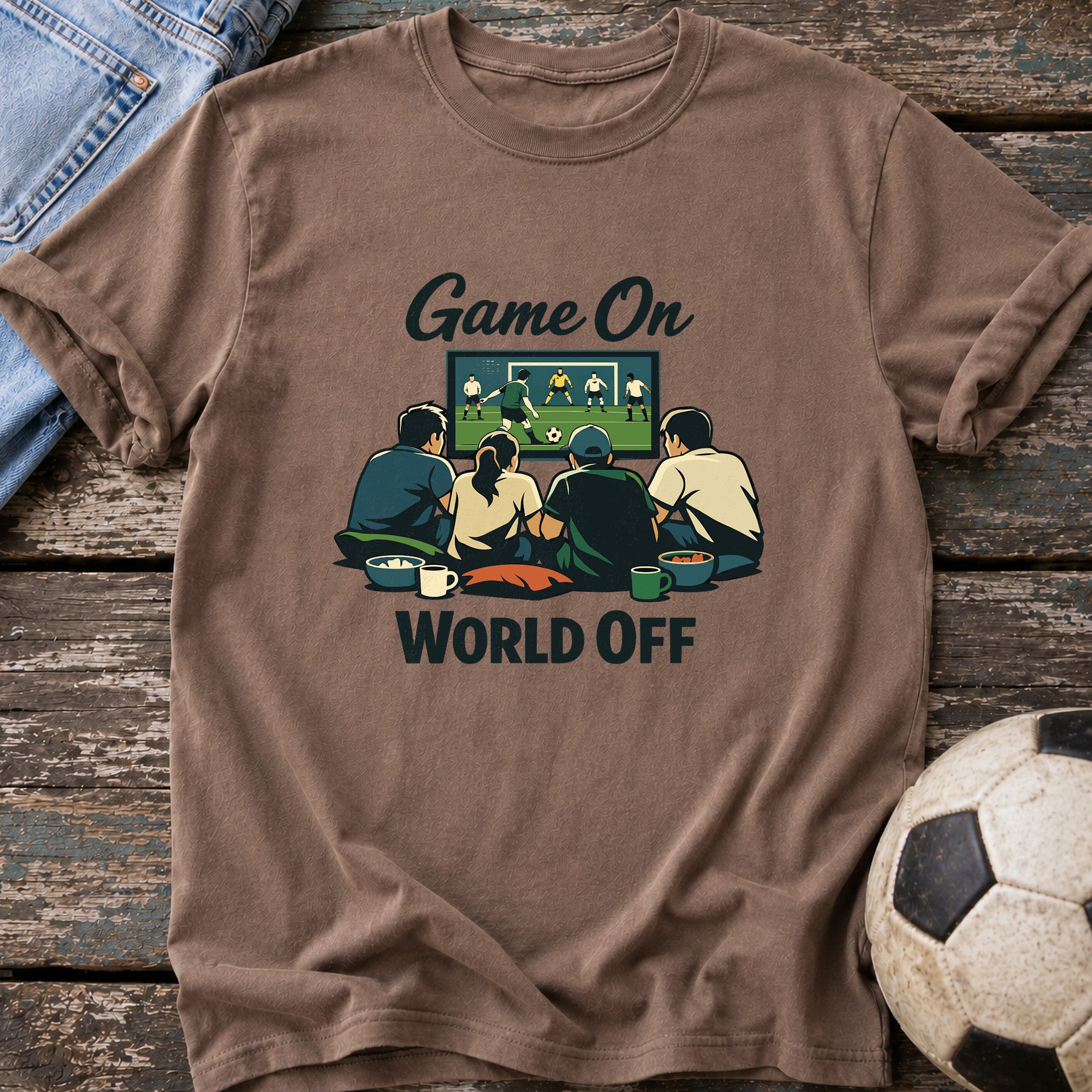 Game On World Off T-Shirt