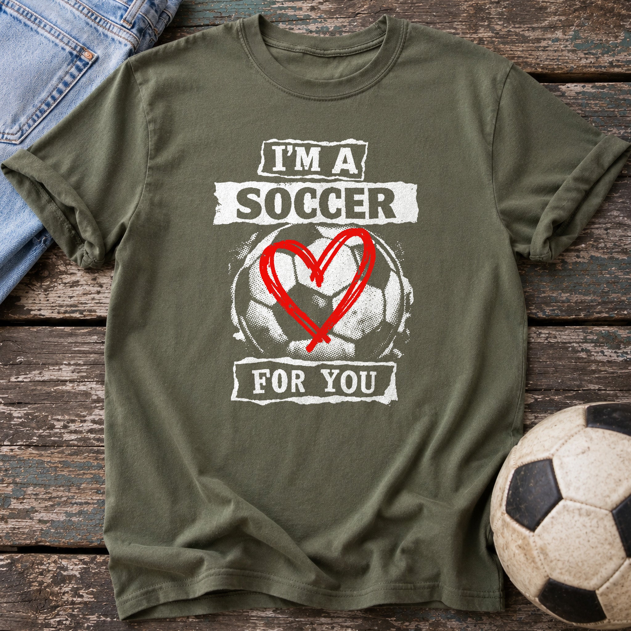 Soccer For You Grunge T-Shirt