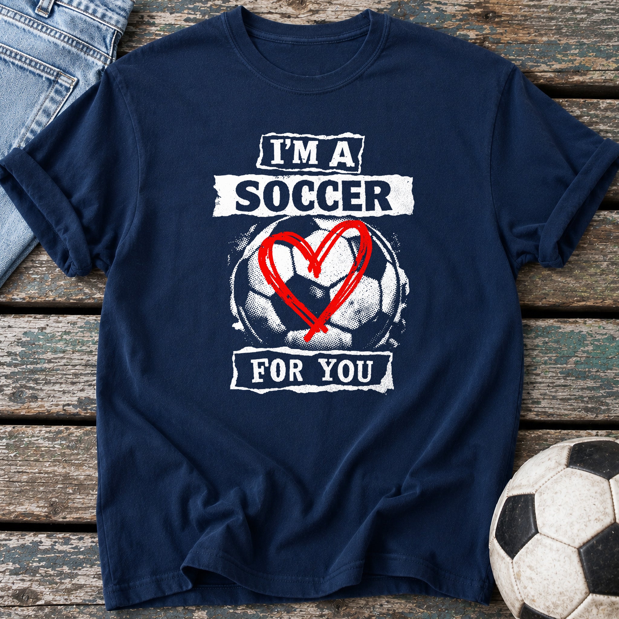 Soccer For You Grunge T-Shirt
