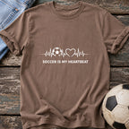 Soccer Is My Heartbeat T-Shirt