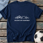 Soccer Is My Heartbeat T-Shirt