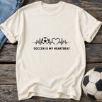 Soccer Is My Heartbeat T-Shirt