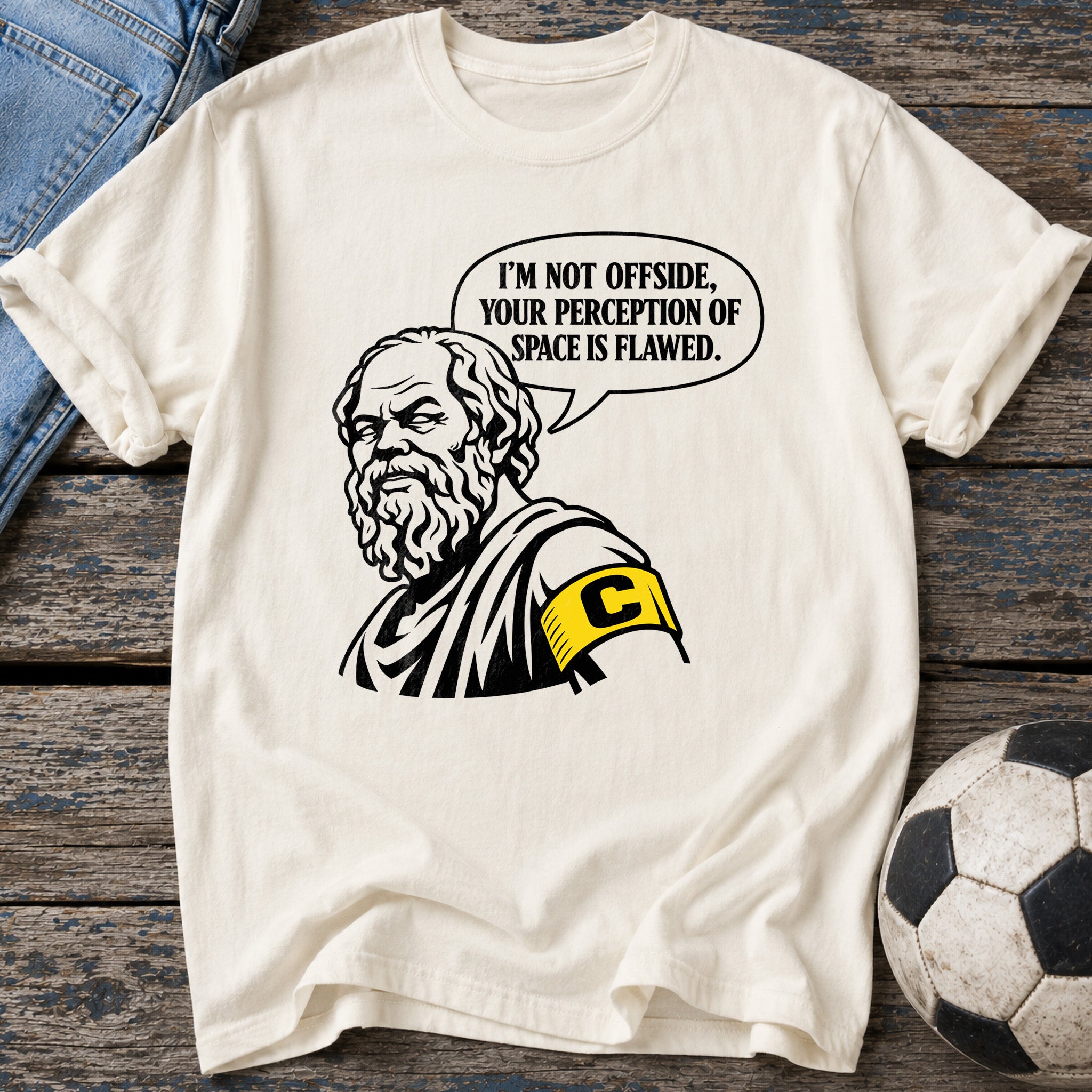 Soccerates Not Offside T-Shirt