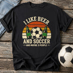 Beer Soccer 3 People T-Shirt