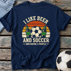 Beer Soccer 3 People T-Shirt