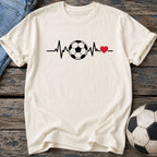 Soccer Heartbeat T-Shirt