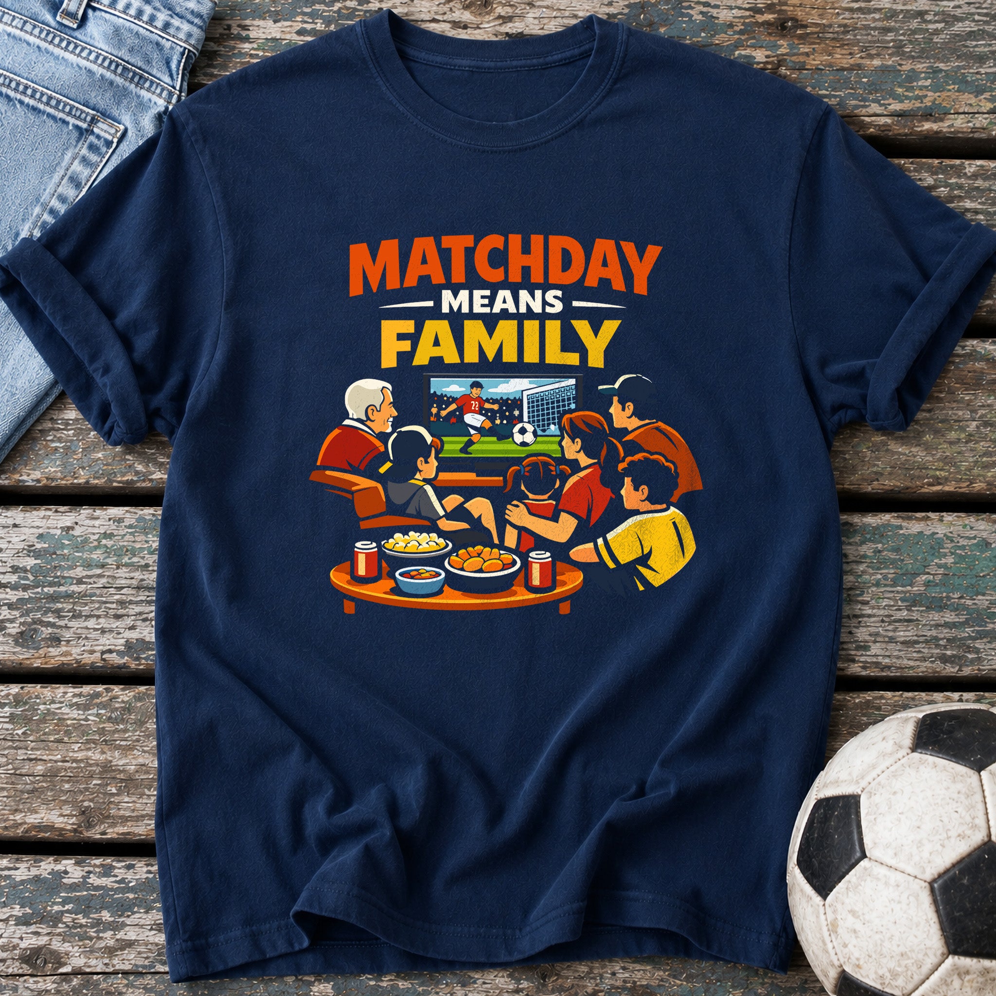 Matchday Means Family T-Shirt