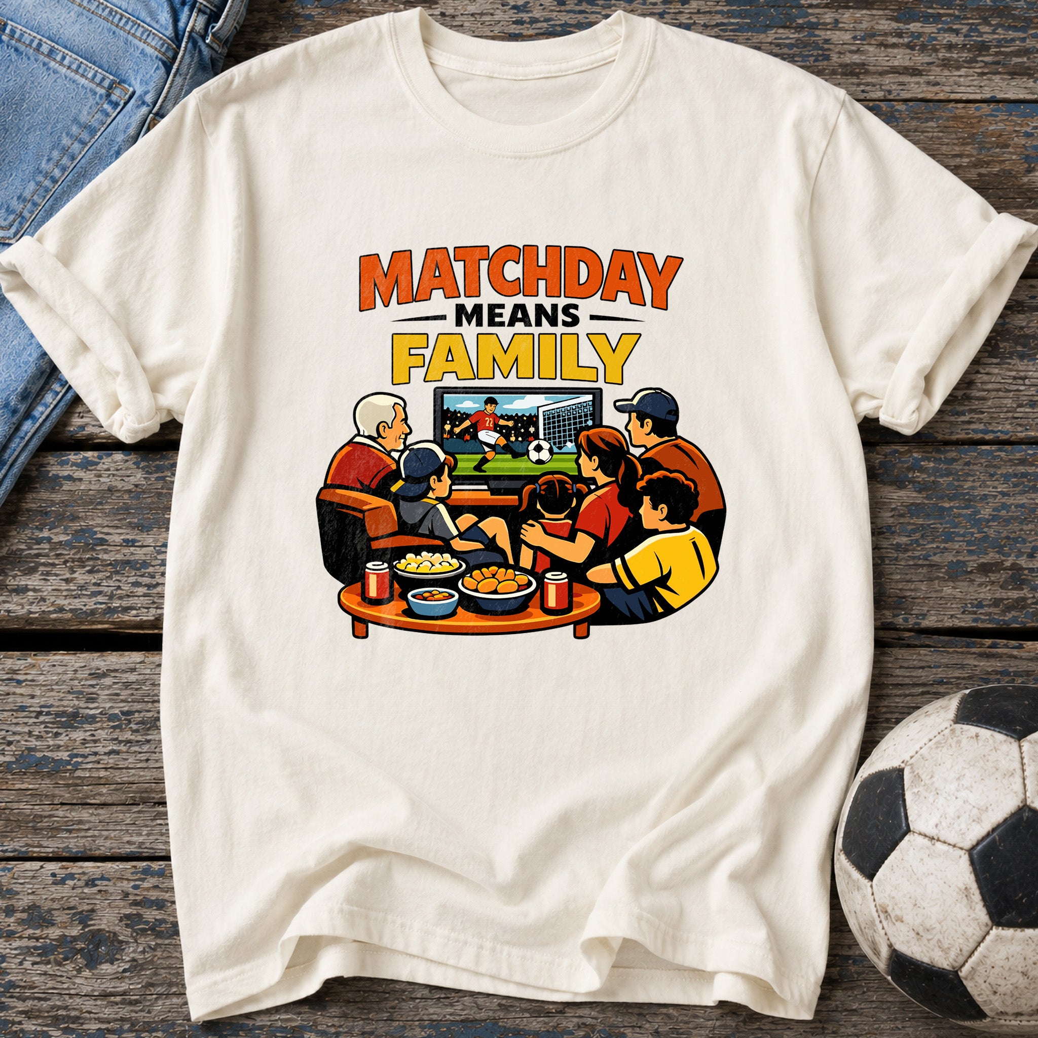 Matchday Means Family T-Shirt