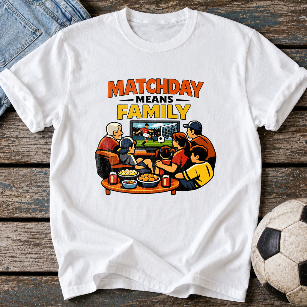 Matchday Means Family T-Shirt