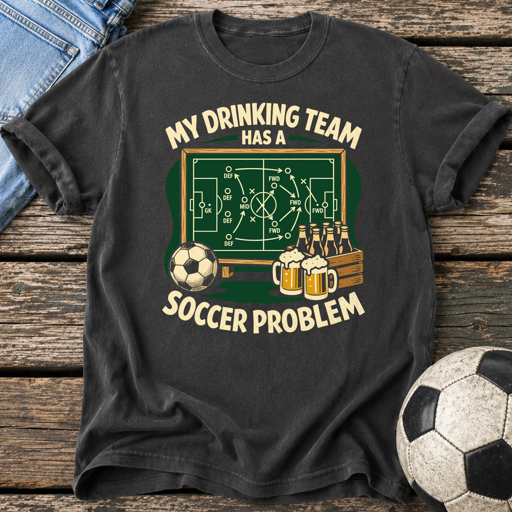 Drinking Team Soccer T-Shirt