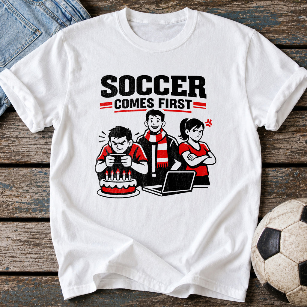 Soccer Comes First T-Shirt