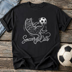 Soccer and Cats T-Shirt