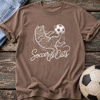 Soccer and Cats T-Shirt
