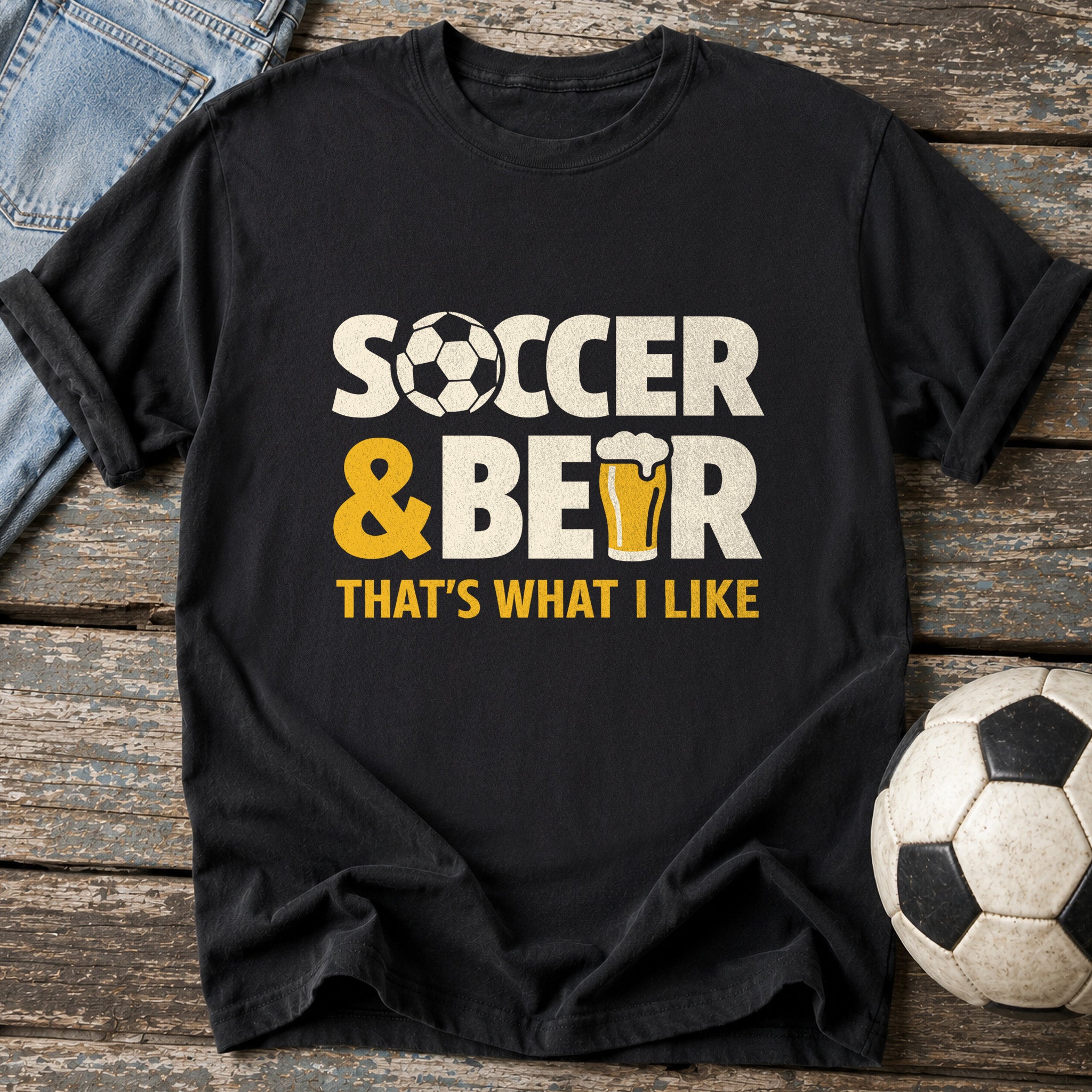 Soccer Beer Life T-Shirt
