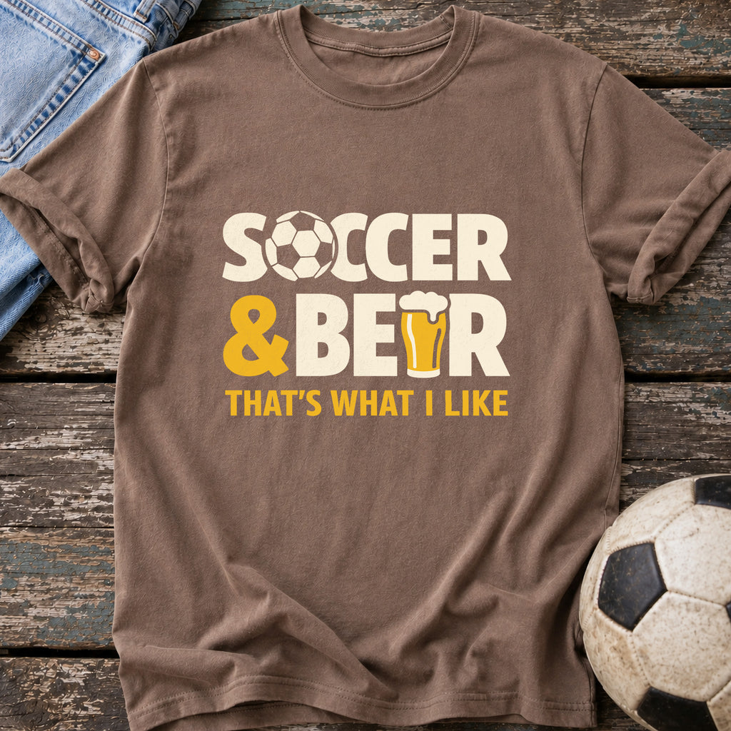 Soccer Beer Life T-Shirt