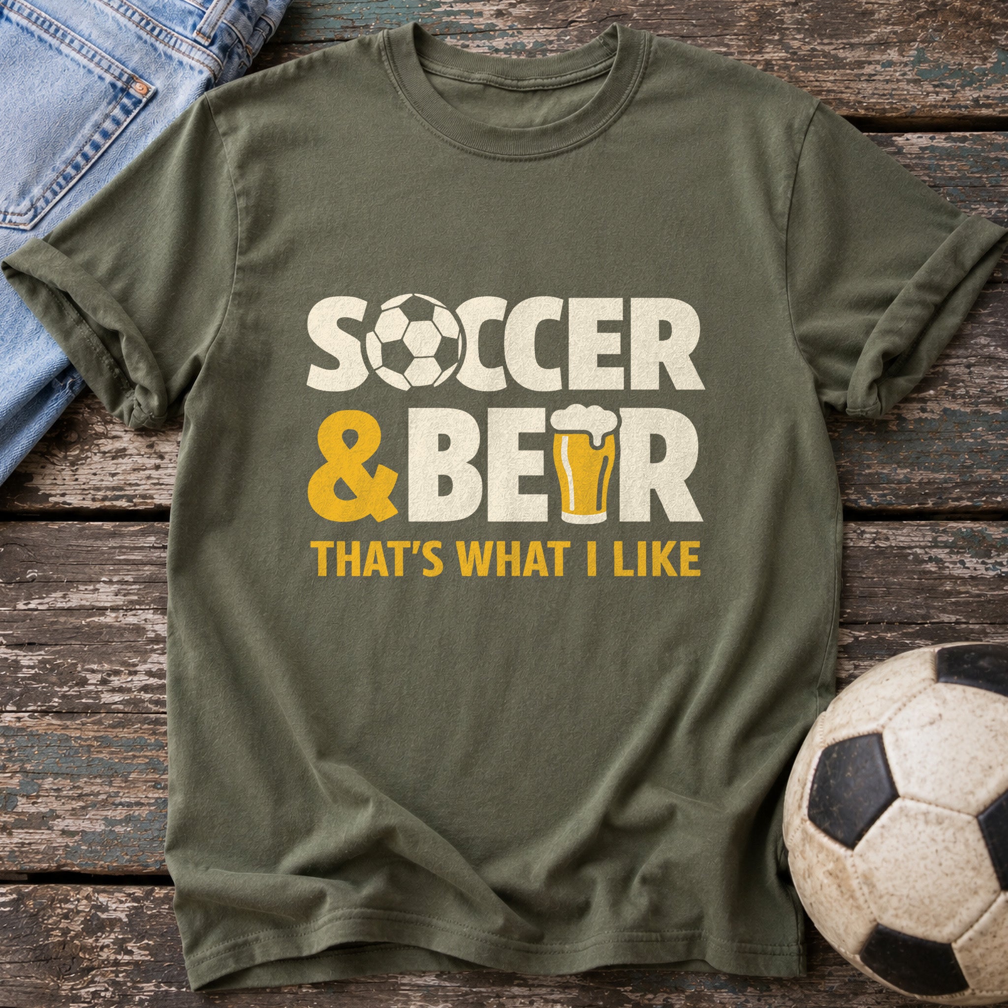 Soccer Beer Life T-Shirt