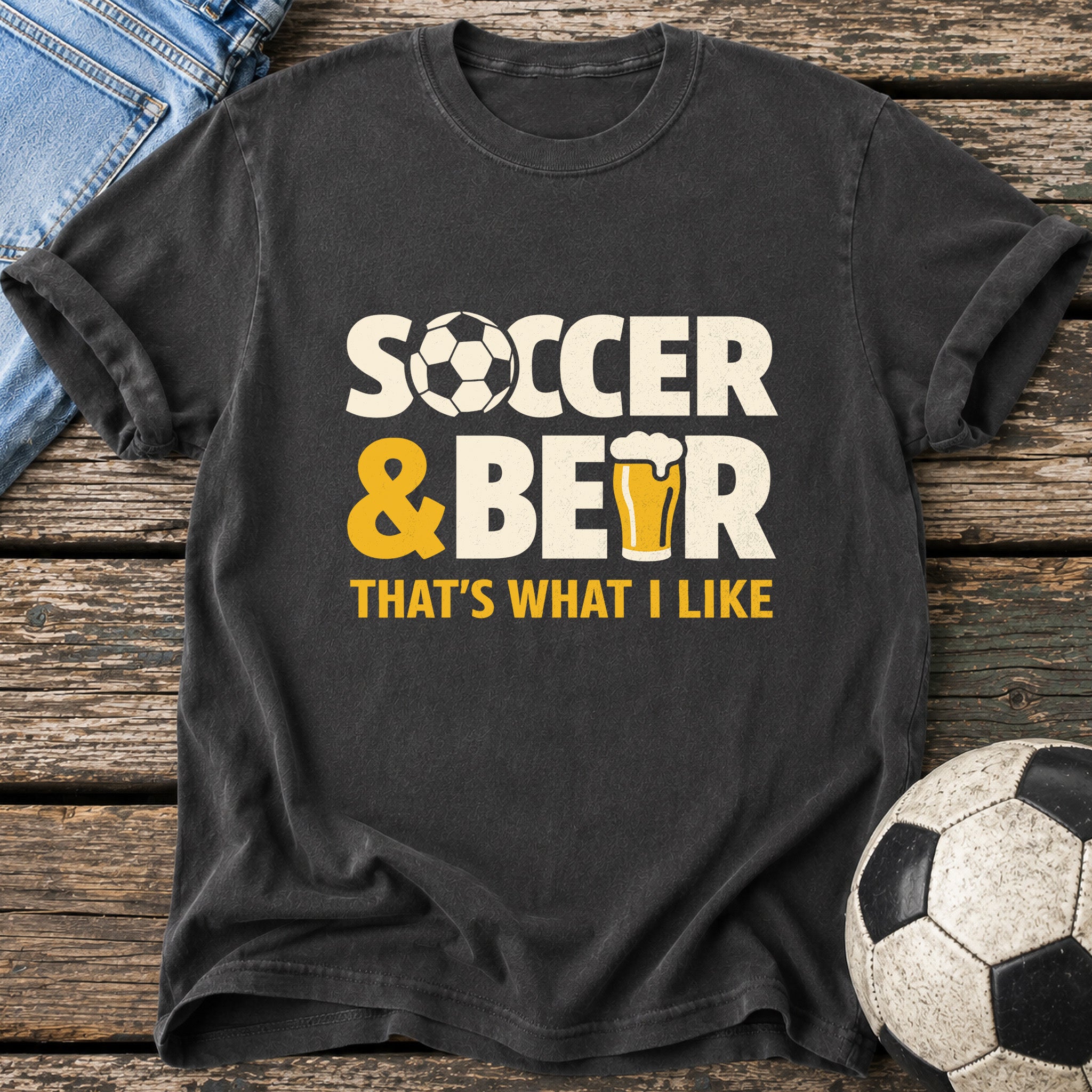 Soccer Beer Life T-Shirt