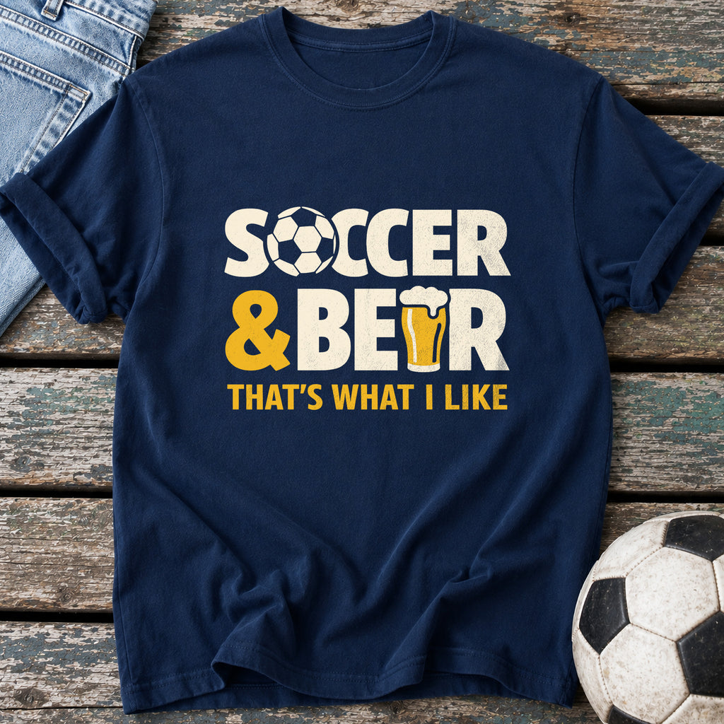 Soccer Beer Life T-Shirt