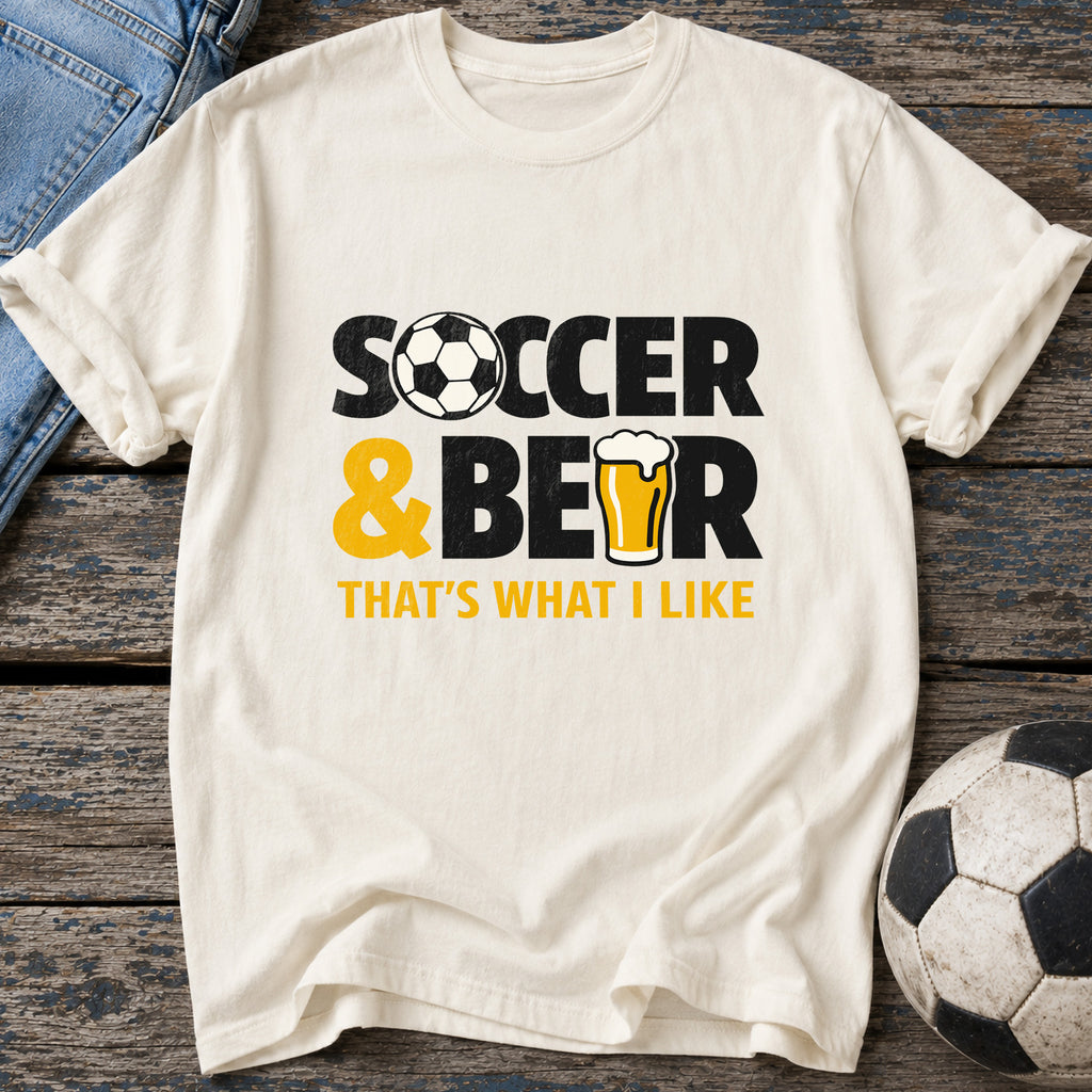 Soccer Beer Life T-Shirt