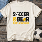 Soccer Beer Life T-Shirt
