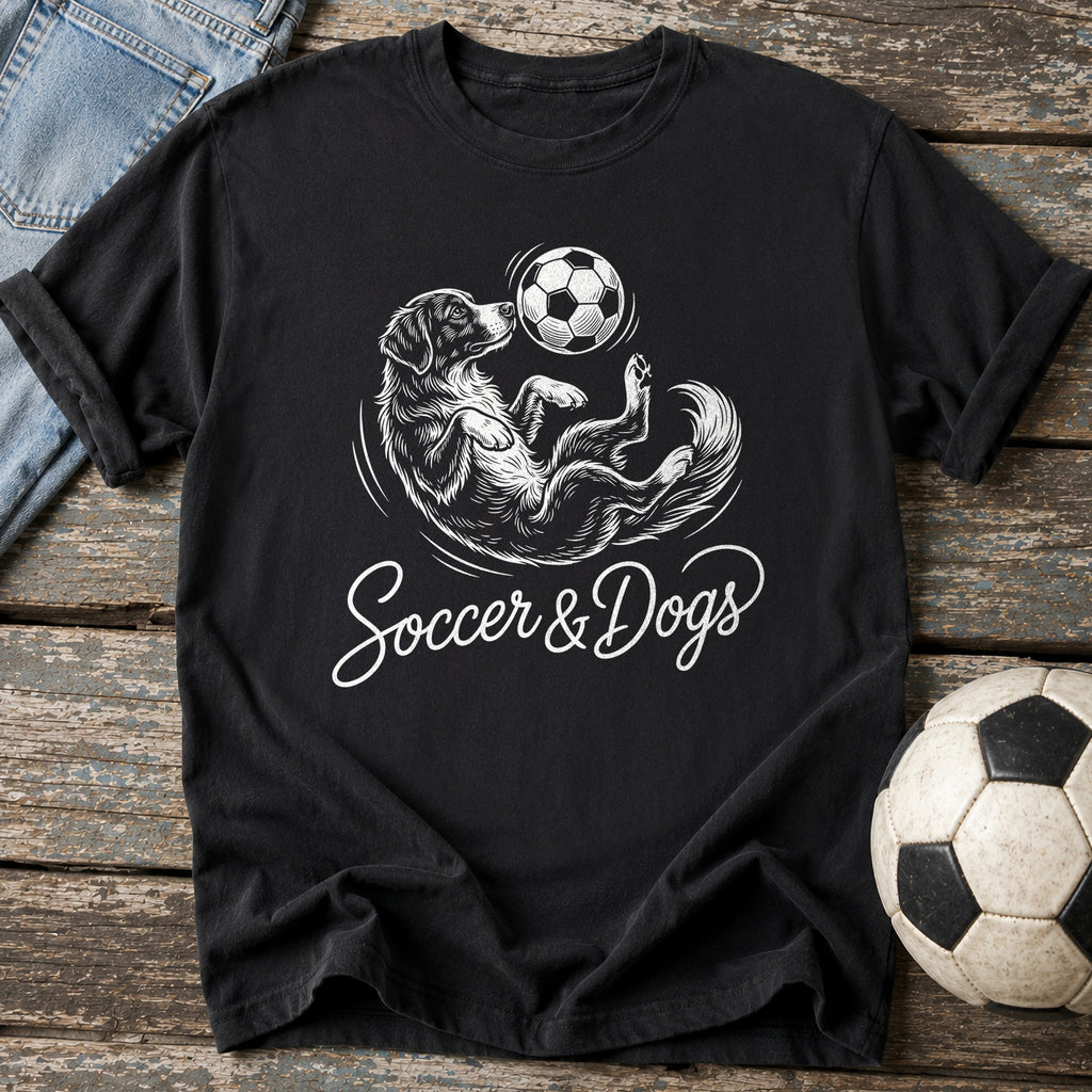 Soccer and Dogs T-Shirt