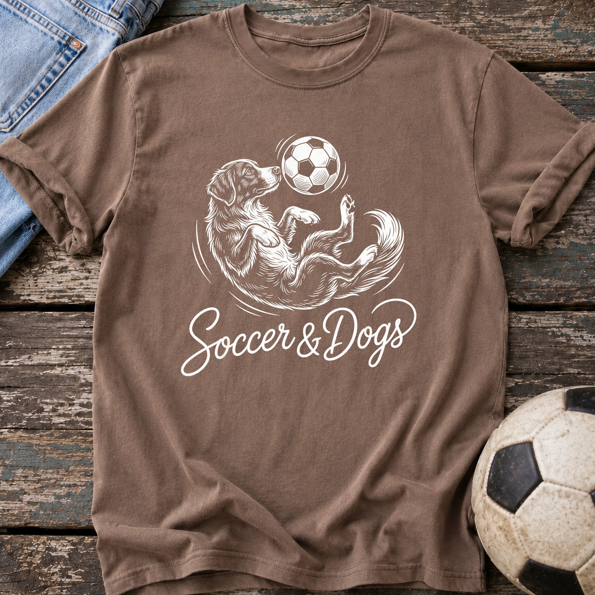 Soccer and Dogs T-Shirt