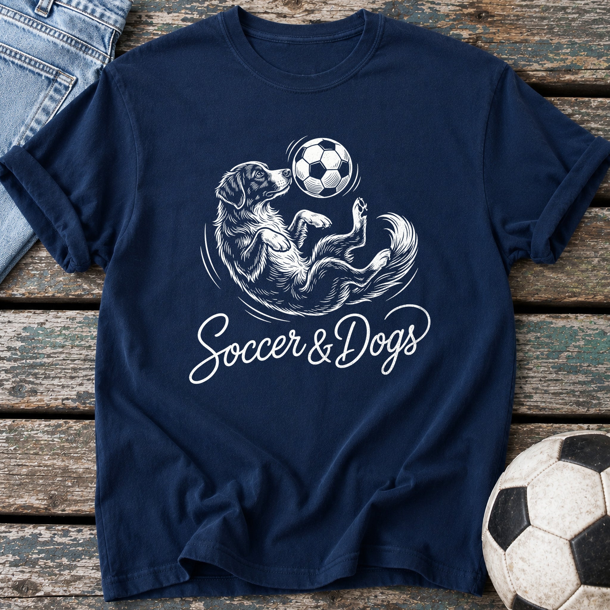 Soccer and Dogs T-Shirt