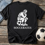 Soccerates The Thinker T-Shirt