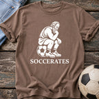 Soccerates The Thinker T-Shirt