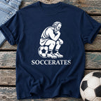 Soccerates The Thinker T-Shirt