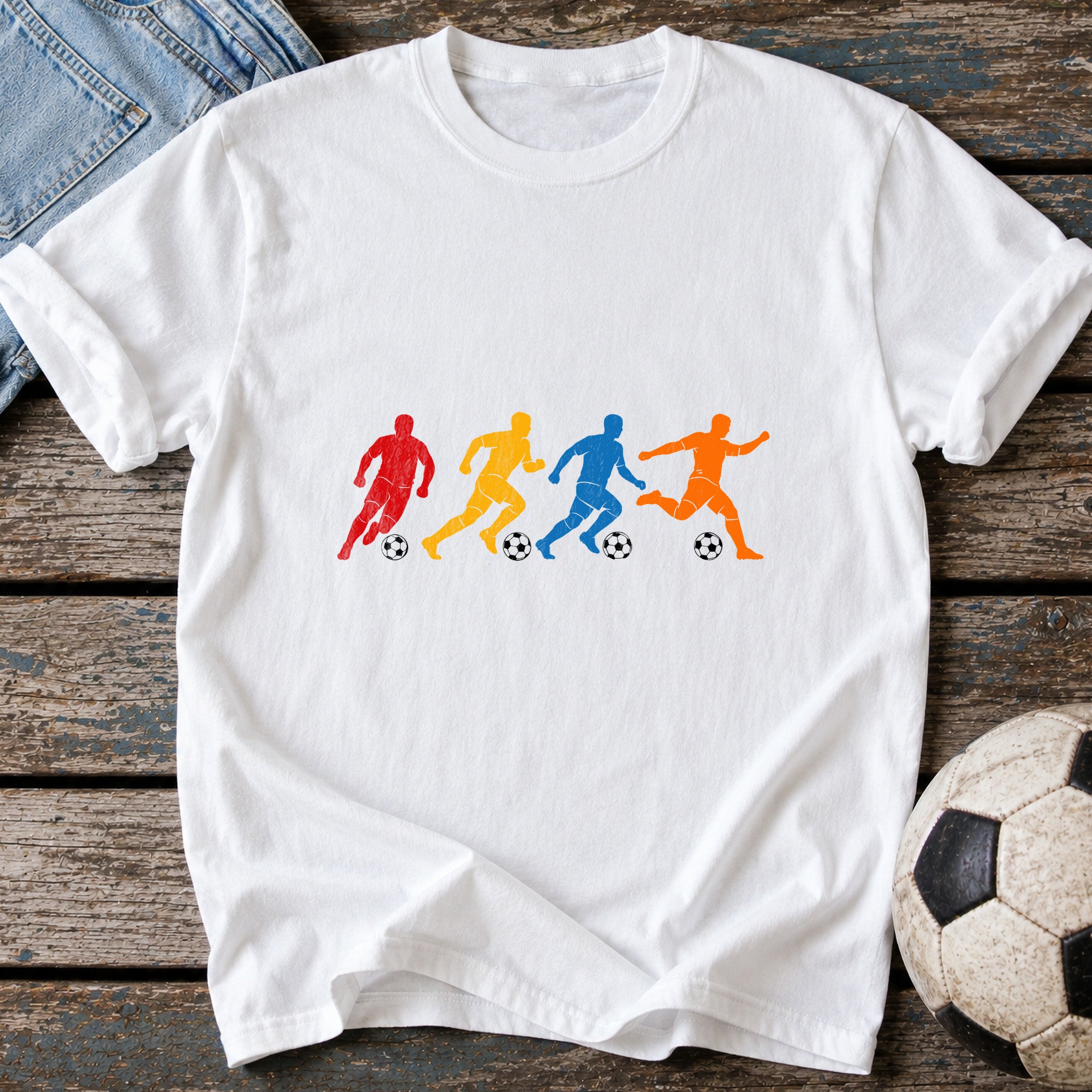 Soccer in Color T-Shirt