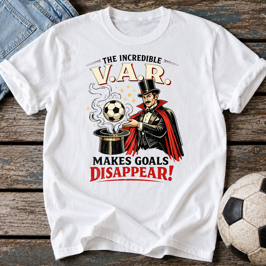 VAR Makes Goals Disappear T-Shirt