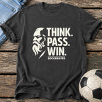 Think Pass Win Soccerates T-Shirt