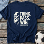 Think Pass Win Soccerates T-Shirt