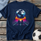 Soccer Synthwave T-Shirt