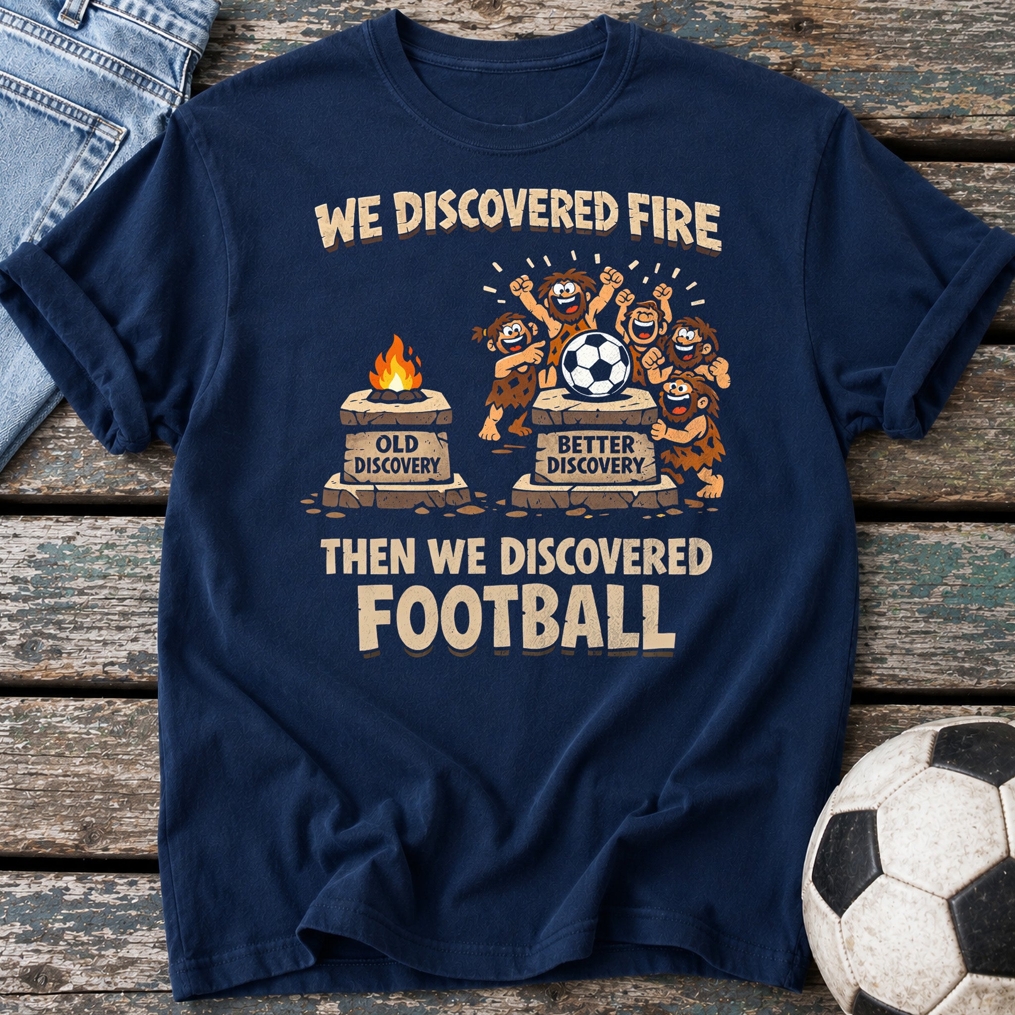 Discovered Football T-Shirt